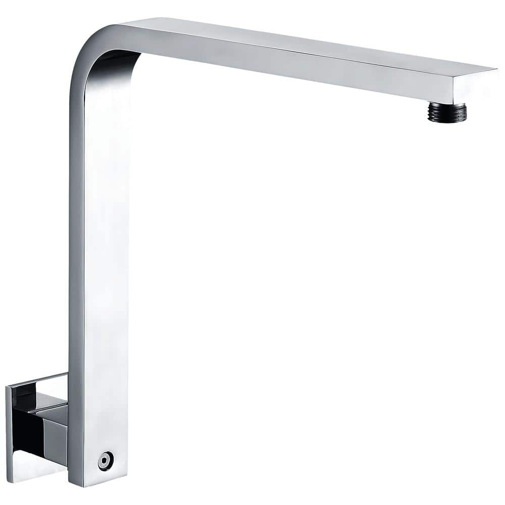 Polished Chrome 13" Wall Mounted Shower Arm