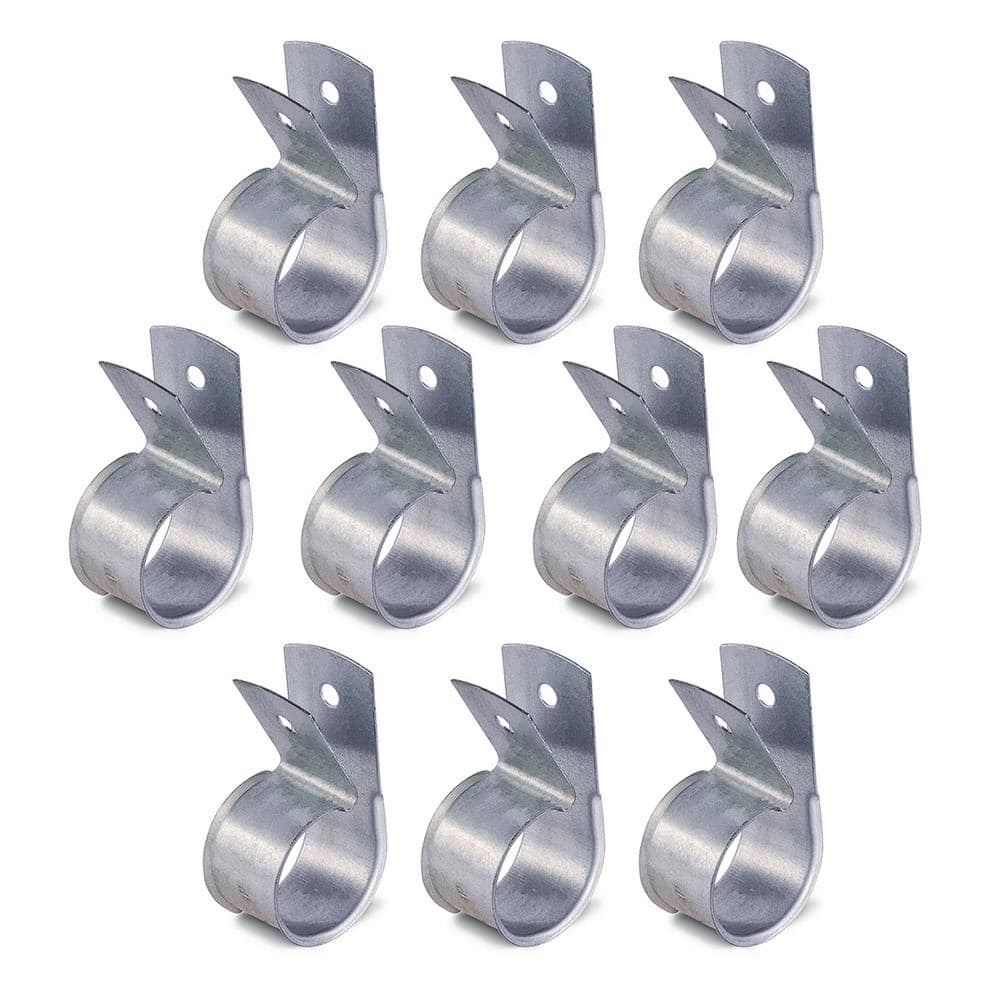 1-1/2 in. Steel Cable Clamp; Hangs Tubing, Wiring, Ropes, for PEX, Plumbing, Marine, Automobile; Galvanized (10 Pack) price history on PriceWatchPro