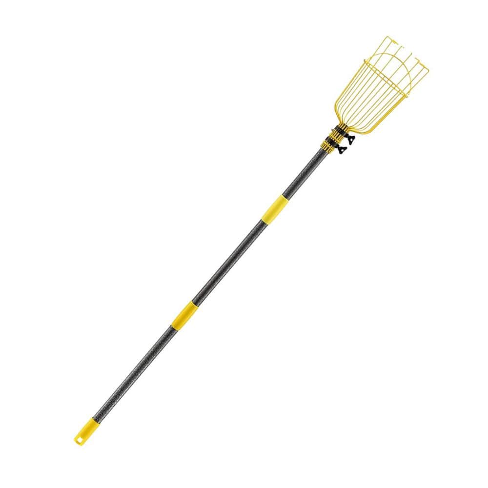 66 in. Stainless Steel Blade Tree Pruner Heavy Duty Fruit Picker Tool with Fruit Basket, Adjustable Splicing Extension price history on PriceWatchPro