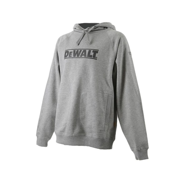 DEWALT Logan Men's Size XL Heather Grey Cotton/Polyester Water