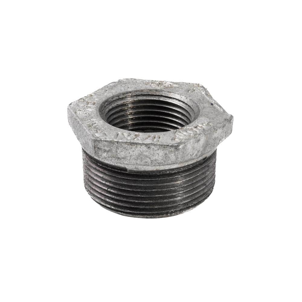 1-1/2 in. x 1 in. Galvanized Malleable Iron MPT x FPT Hex Bushing Fitting price history on PriceWatchPro