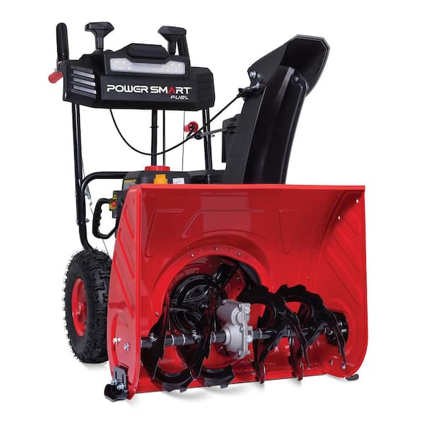 PowerSmart 24 in. 212cc 2-Stage Gas Snow Blower with Electric Start and Infinite Variable Speed