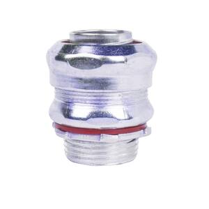 1-1/2 in. Straight Metal Liquid Tight Fitting (Case of 5)