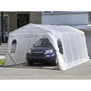 11 ft. x 16 ft. Clear Car Garage without Floor