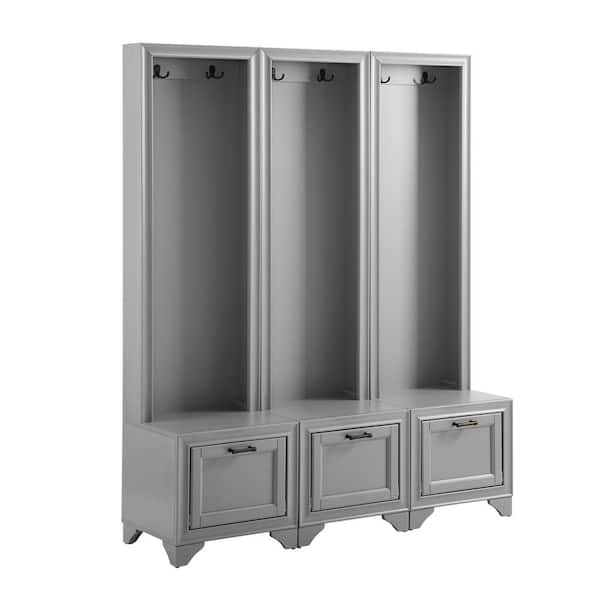CROSLEY FURNITURE Tara 3-Piece Gray Entryway Set