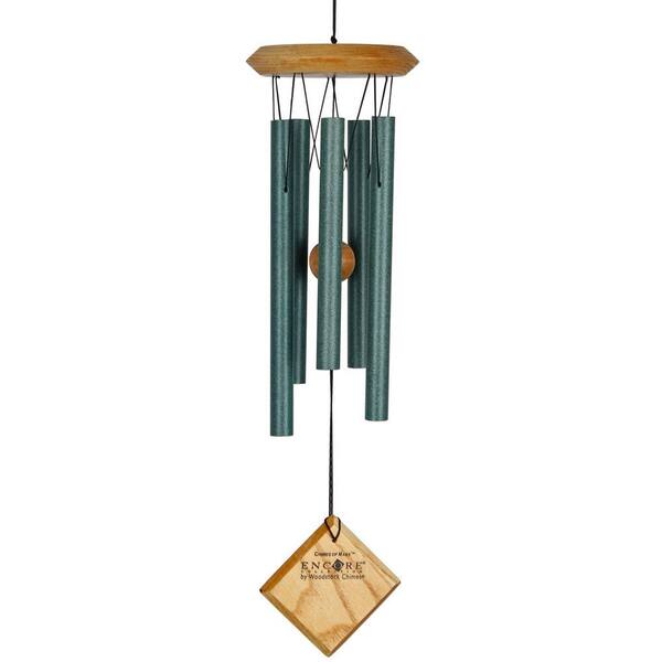 WOODSTOCK CHIMES Encore Collection, Chimes of Mars, 17 in. Verdigris Wind Chime