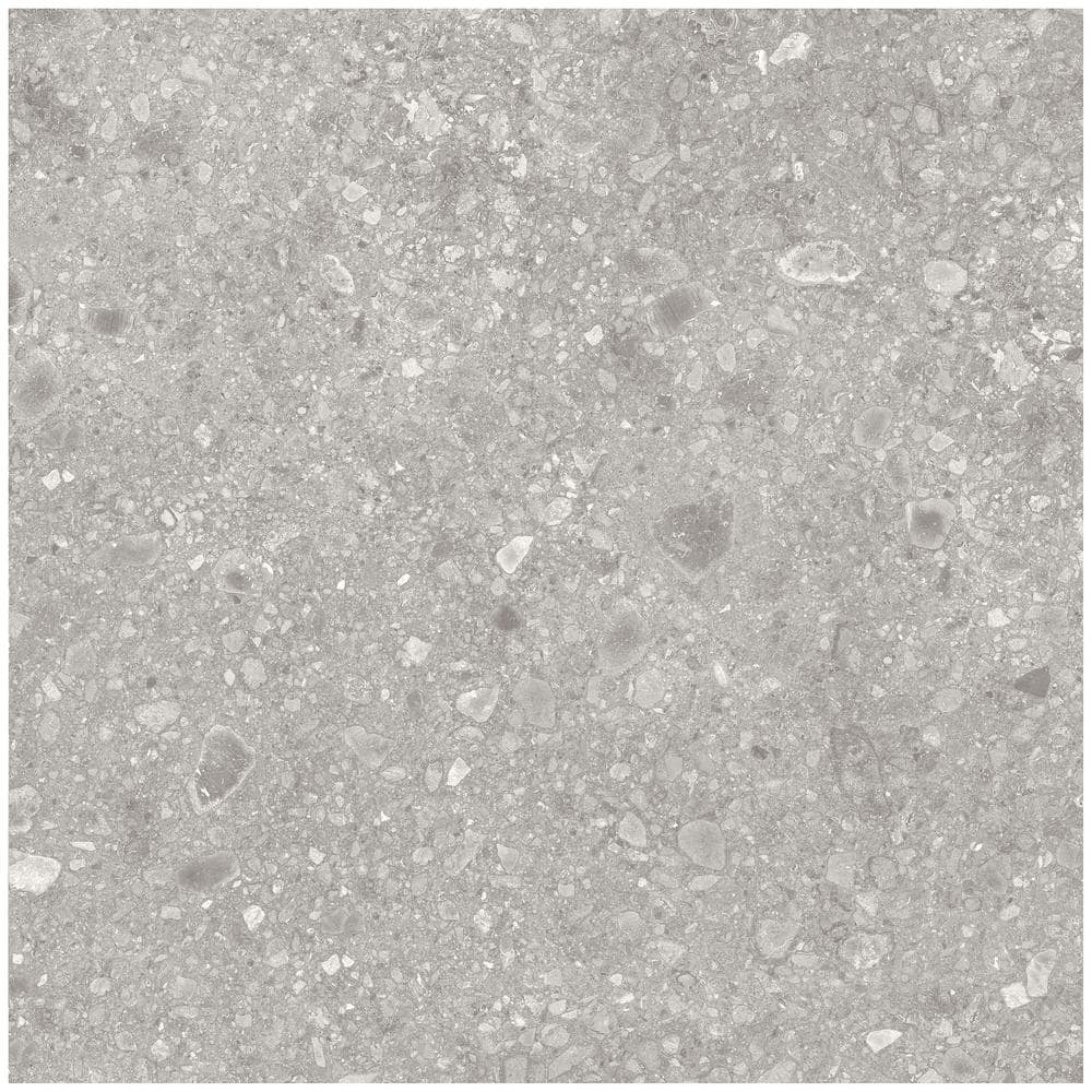 Ivy Hill Tile Rizzo 2.0 Gray 4 in. x 0.35 in. Matte Porcelain Floor and ...