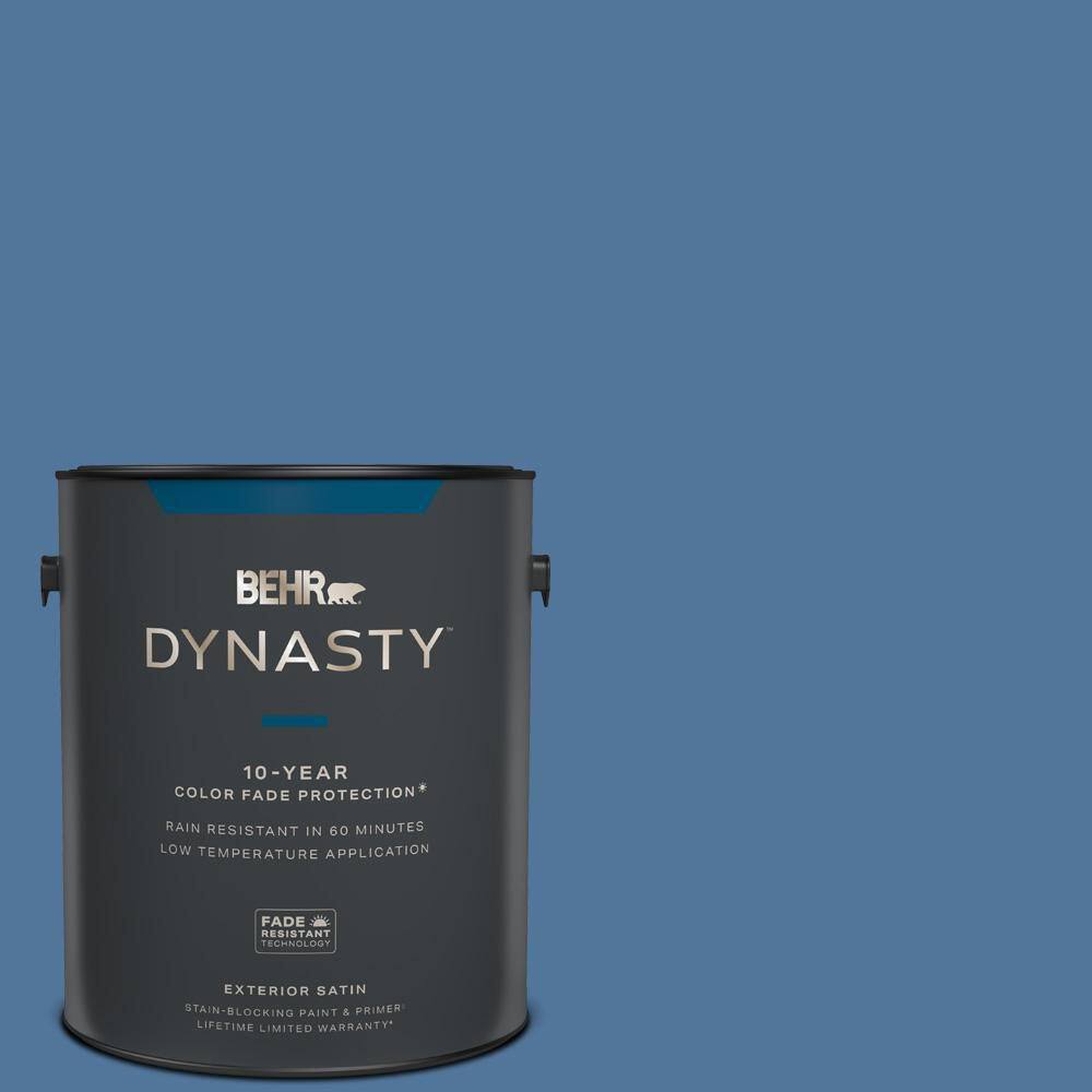 BEHR DYNASTY 1 gal. 580D6 Liberty Satin Enamel Exterior Stain