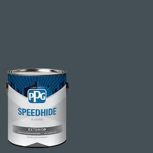 1 gal. PPG1035-7 Obsidian Semi-Gloss Exterior Paint