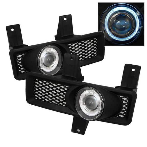 Ford F150 97-98 / F150 Heritage 97-98 / F250 LD 97-98 / Expedition 97-98 Halo Projector Fog Lights w/Switch - Clear