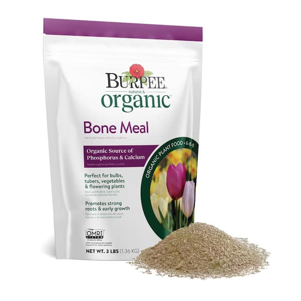 Burpee 3 lbs. Organic Bone Meal Granule Plant Food