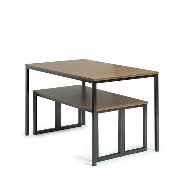 Zinus Louis Modern Studio Collection Soho Dining Table with Two