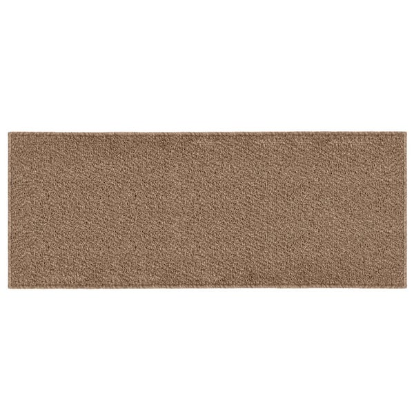 Unbranded Lyndon Solid Oatmeal 2 ft. x 5 ft. Rectangle Indoor Runner Rug