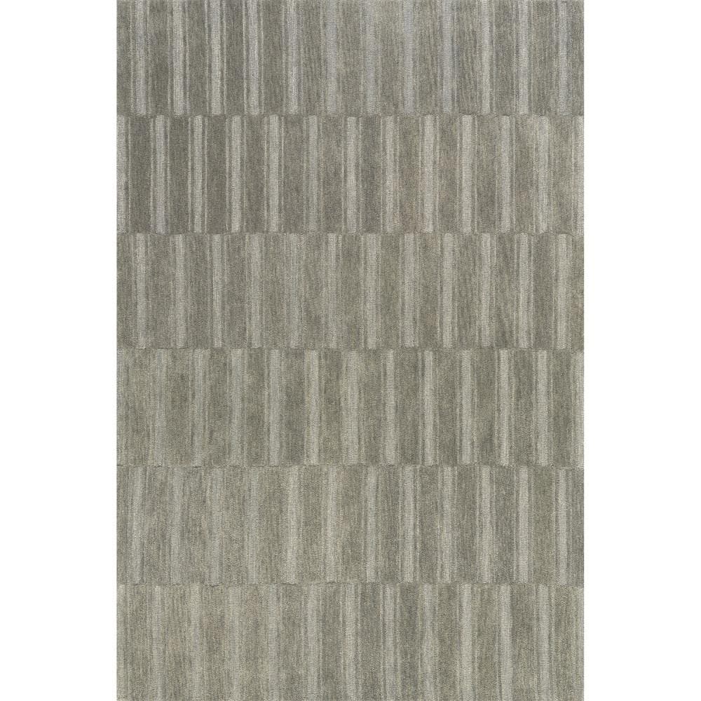 Starke Checked Wool Grey 4 ft. x 6 ft. Indoor/Outdoor Patio Rug price history on PriceWatchPro
