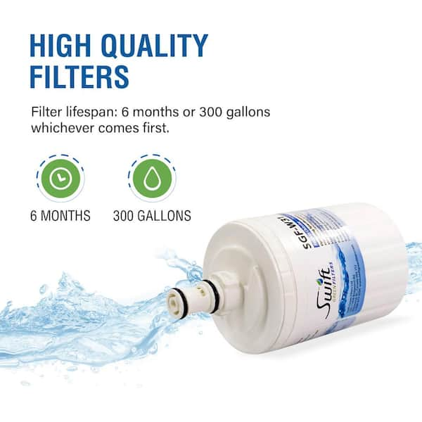 Aqua Fresh 8171413 Replacement Water Filter for KitchenAid 8171413  Refrigerators