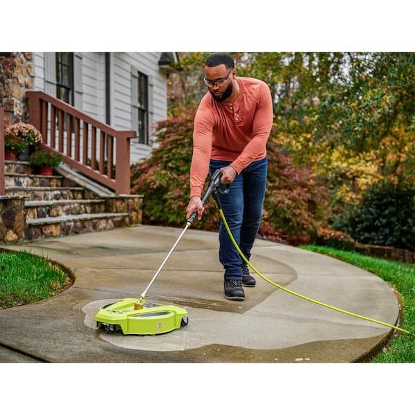RYOBI 15 in. 3400 PSI Gas Pressure Washer Surface Cleaner with Caster  Wheels RY31SC15 - The Home Depot