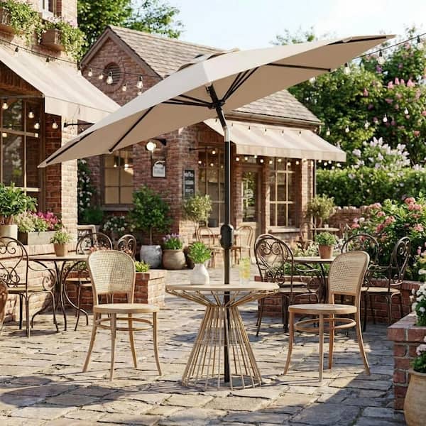 can an outdoor patio umbrella be painted Painted Patio Umbrella