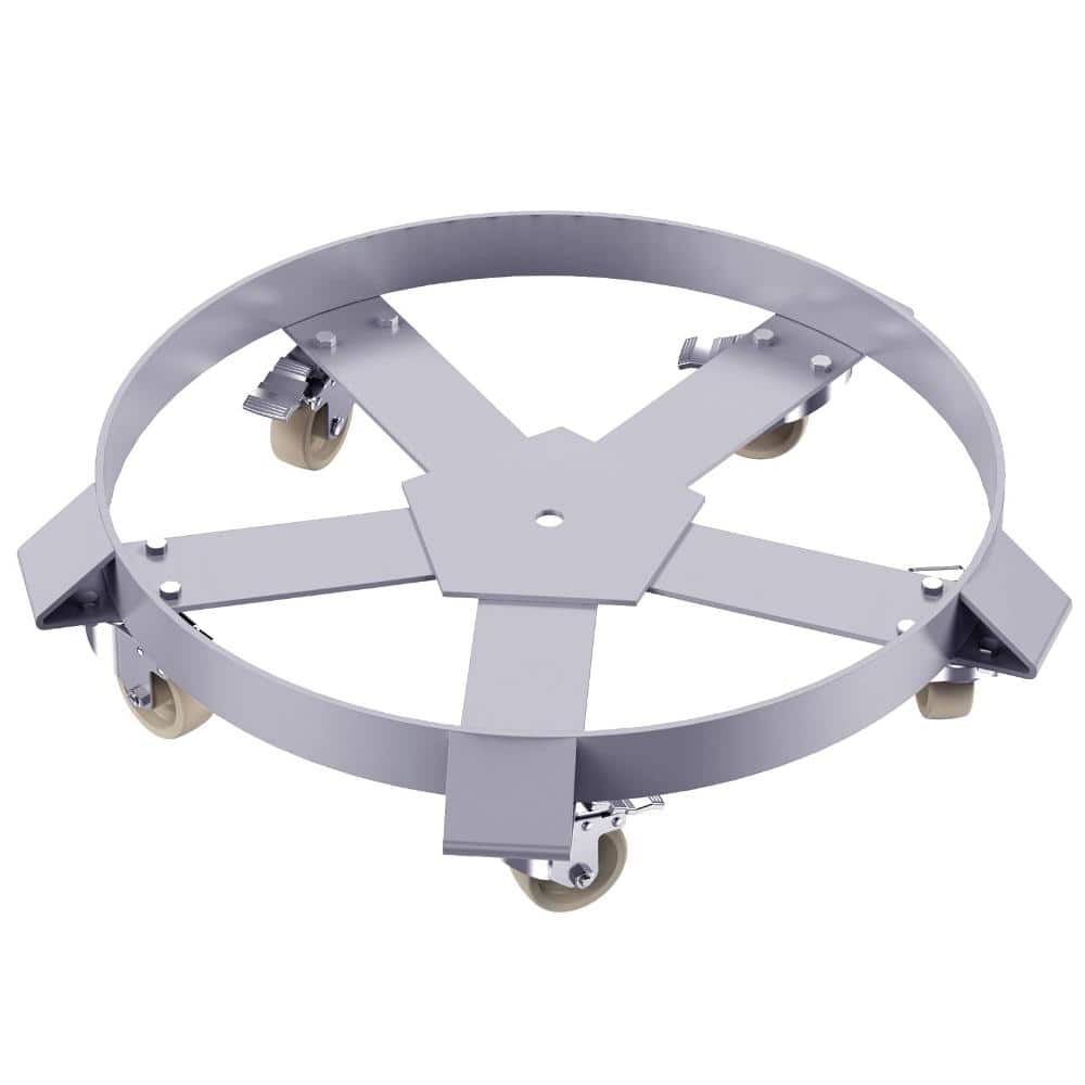 55 Gallon Drum Dolly, 1250 LBS Capacity Barrel Dolly with 5 Swivel Wheels for Warehouse Drum Handling price history on PriceWatchPro