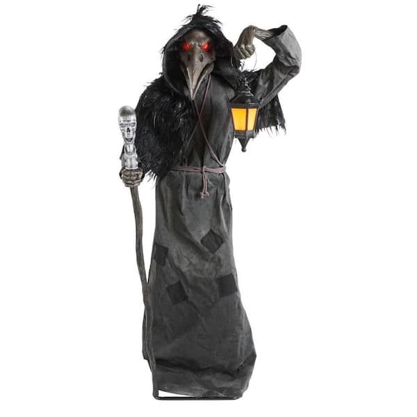 6.5 ft. Gruesome Grounds Animated LED Raven H17