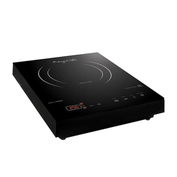 Cosmo Table de cuisson à induction portable de 11,5 po en noir avec 1  élément, chauffage r
