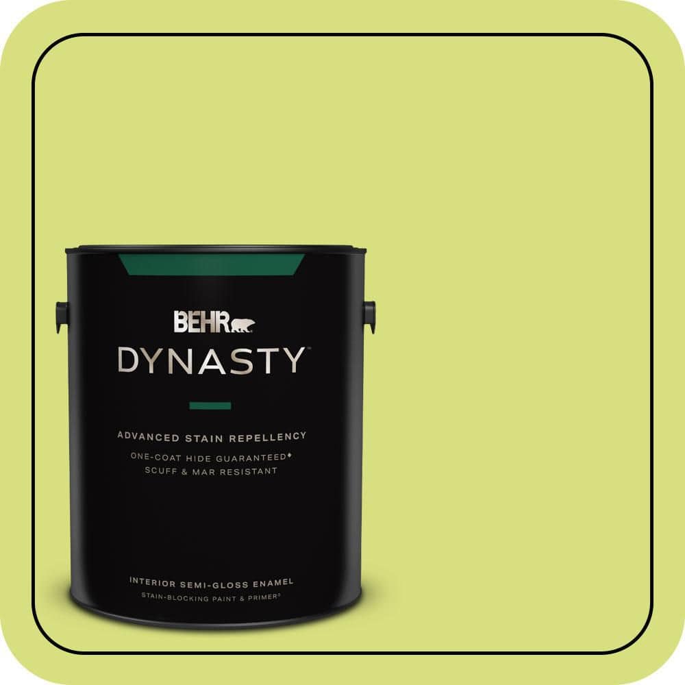 1 gal. #410B-4 Carolina Parakeet Semi-Gloss Enamel Interior Stain-Blocking Paint & Primer price history on PriceWatchPro