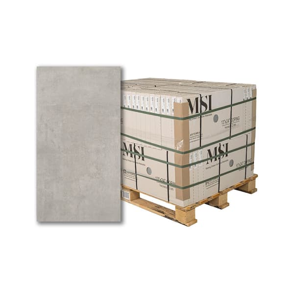 Beton Grey 2 cm x 13 in. x 24 in. Matte Porcelain Stone Look Pool Coping (26-Pieces / 56.33 sq. ft. / Pallet)