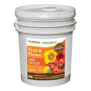 5 Gal. AgroThrive Fruiting and Flowering Organic Liquid Fertilizer