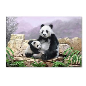 12 in. x 19 in. "Panda" by The Macneil Studio Printed Canvas Wall Art