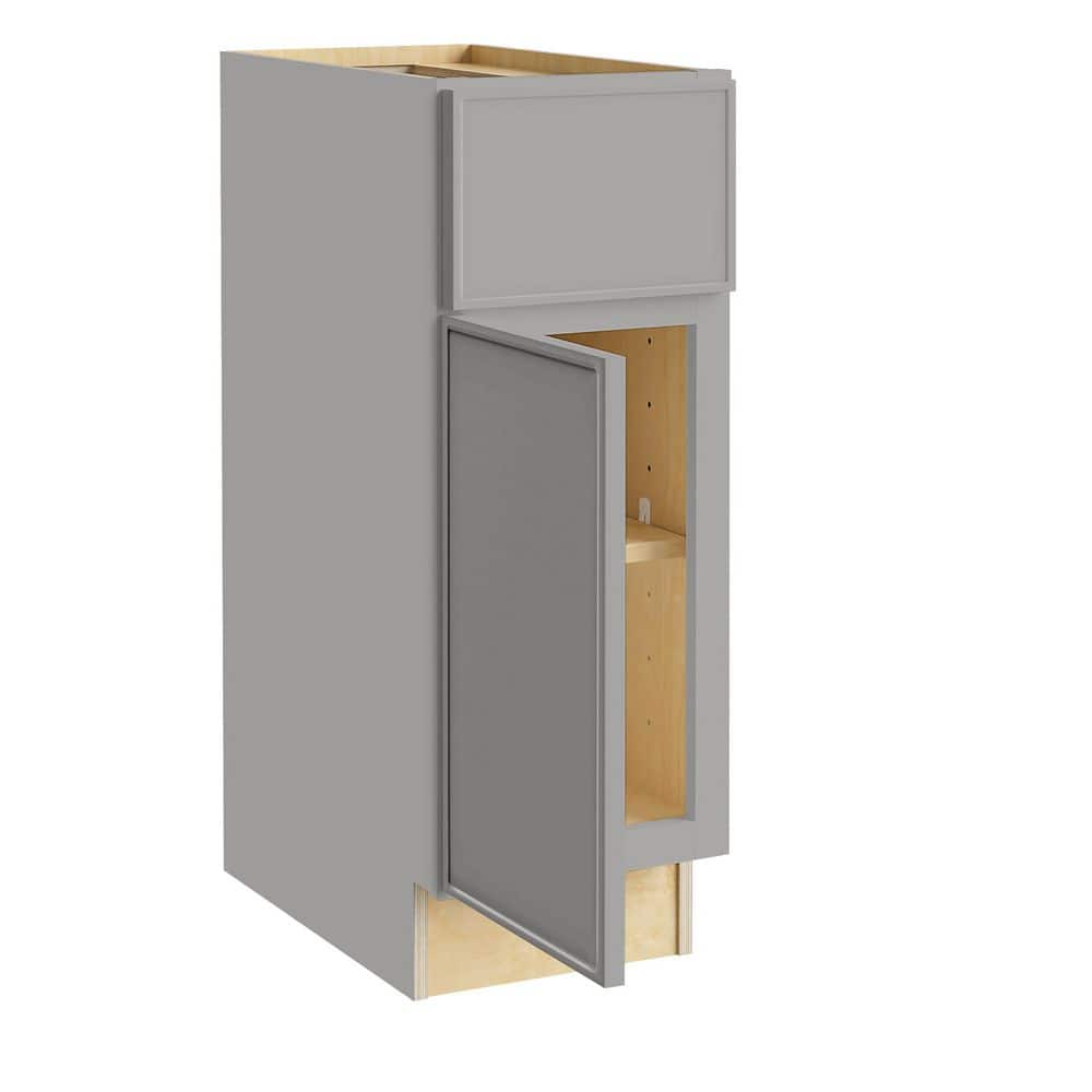 Franklin 12 in. W x 24 in. D x 34.5 in. H Assembled Plywood Base Kitchen Cabinet in Veiled Gray with Soft Close LH price history on PriceWatchPro