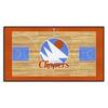 FANMATS NBA Retro San Diego Clippers Orange 2 ft. x 4 ft. Court Area Rug  35398 - The Home Depot