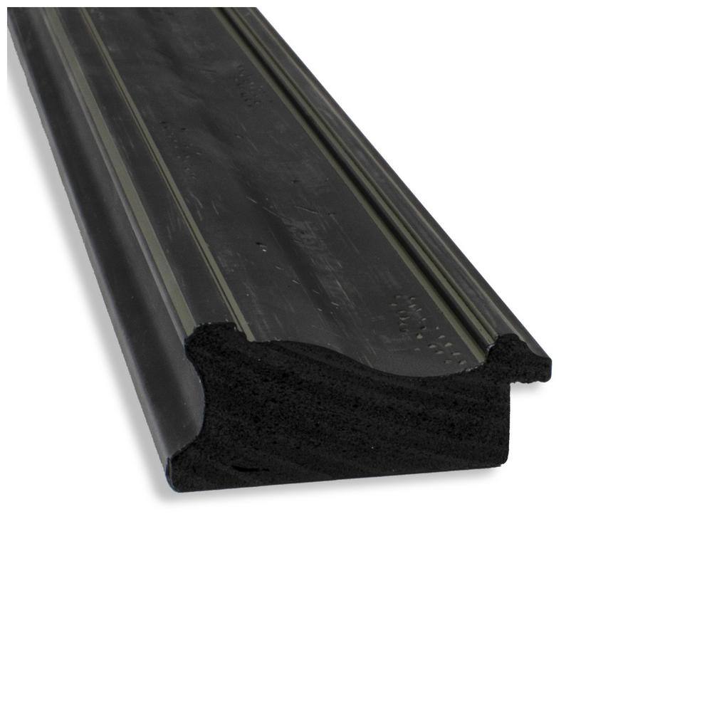 Shipwreck Black Narrow 44" x 34" Rectangular Beveled Bathroom Mirror
