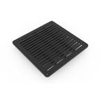 10 in. x 10 in. Black Grate