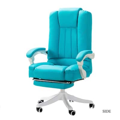 Bella Harbor Faux Leather Swivel Gaming Chair with Arms