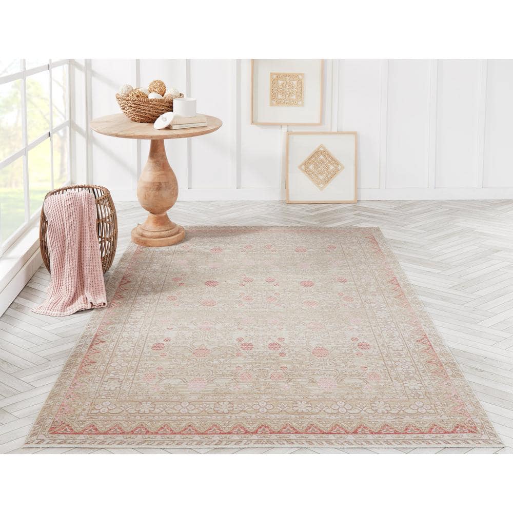 Modern Elegance Braided Blue Synthetic Rectangular Rug 5'3" x 7'3"