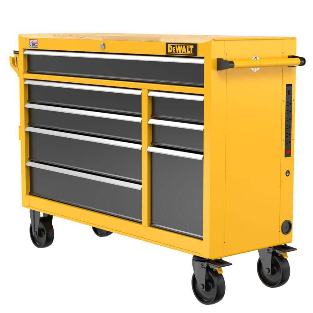 DEWALT 52 in. 8-Drawer Rolling Tool Cabinet DWST52083 - The Home Depot