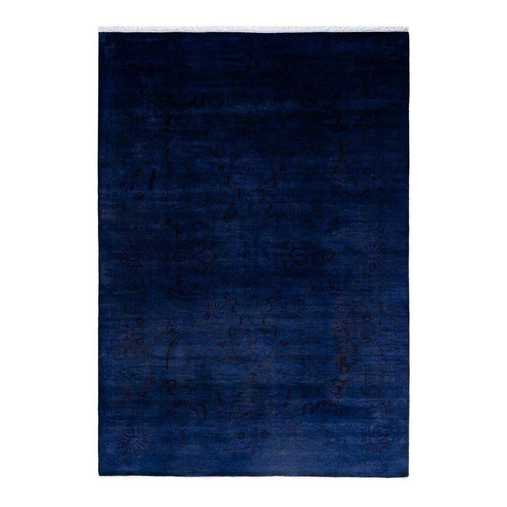 Overdyed Purple 6 ft. x 9 ft. Solid Wool Indoor Area Rug price history on PriceWatchPro