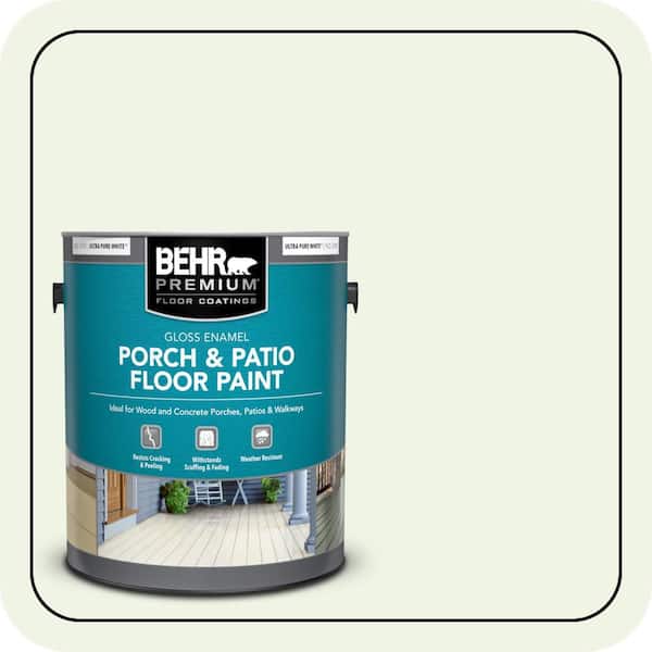 1 gal. #M370-1 Fresh Dew Gloss Enamel Interior/Exterior Porch and Patio Floor Paint