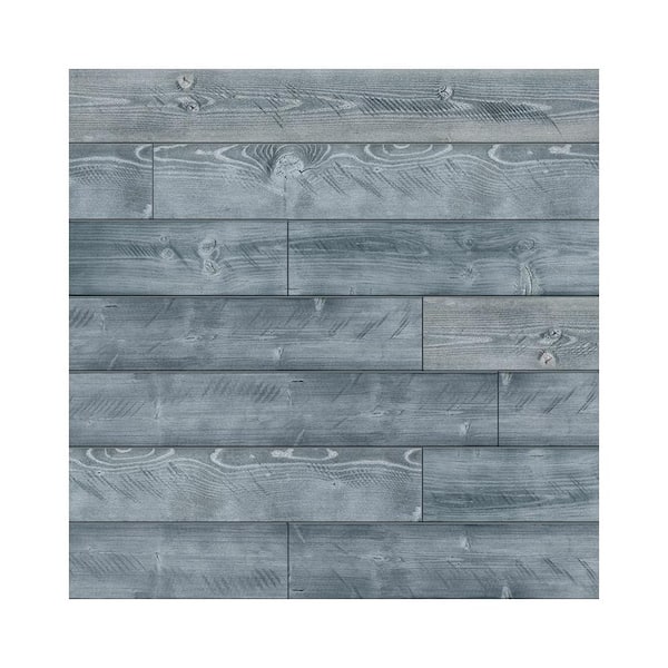 Afoxsos Farmhouse Style 1/4 in T x 5 in. W x 2 ft. L Shiplap Cedar Boards 10-Pack in Sawtooth Gray