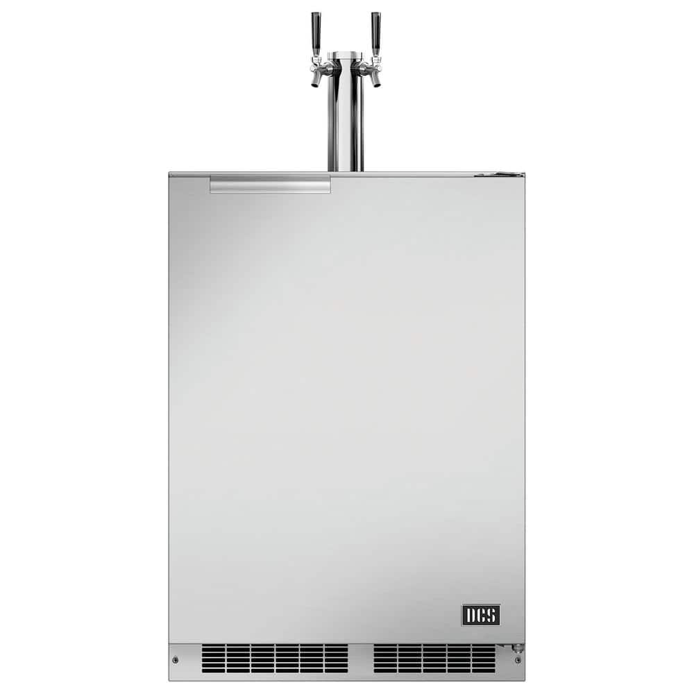 24 in. Dual Tap Outdoor Kegerator Right Hinge in Stainless Steel price history on PriceWatchPro
