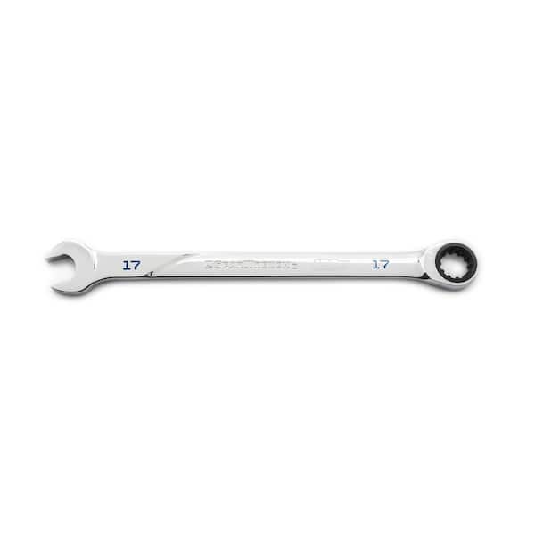 GEARWRENCH 17 mm Metric 120XP Universal Spline XL Combination Ratcheting Wrench