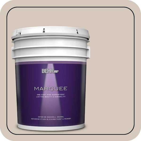 BEHR MARQUEE 5 gal. #BNC-02 Understated Eggshell Enamel Interior Paint & Primer