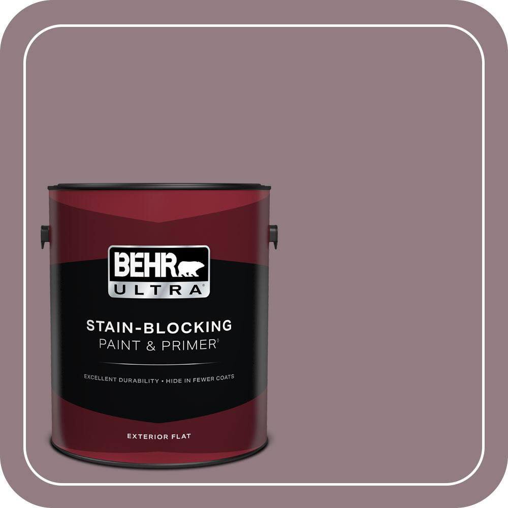 1 gal. #100F-5 Gypsy Magic Flat Exterior Paint & Primer price history on PriceWatchPro