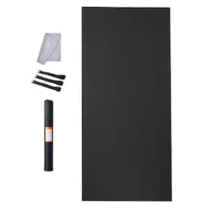 144" L  x 72" W Gym Flooring Mat Covered 72 sq. ft. 0.28 T Non Slip High Density Premium Yoga Mat Fitness Mat Black