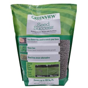 10 lb. Fairway Formula Seed Success Biodegradable Mulch with Fertilizer