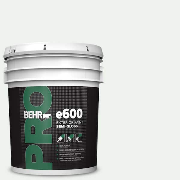 BEHR PRO 5 gal. #ECC-65-2 Mineral Spring Semi-Gloss Exterior Paint