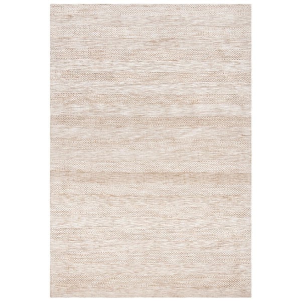 SAFAVIEH Classic Vintage Beige 5 ft. x 8 ft. Solid Color Striped Area Rug