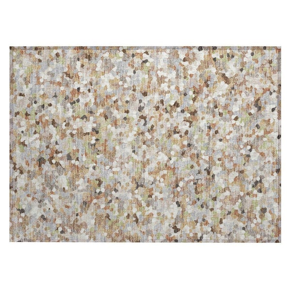 Chantille Machine Washable Indoor/Outdoor Abstract ACN2507 Beige 2 ft. x 3 ft. Accent Rug