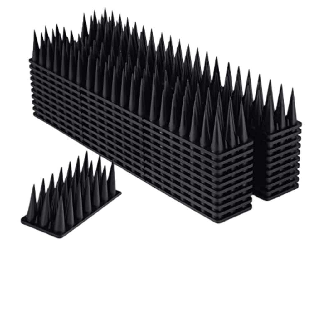 20-Pack Black Plastic Bird Spikes, Fence Spike for Railing and Roof-Black, Made of High-Quality Acrylic Plastic price history on PriceWatchPro