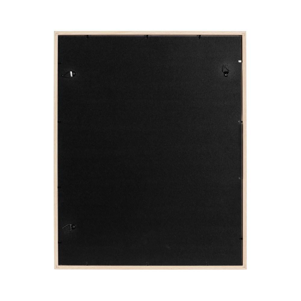 Classic White and Natural 16x20 Tabletop and Wall Photo Frame Set