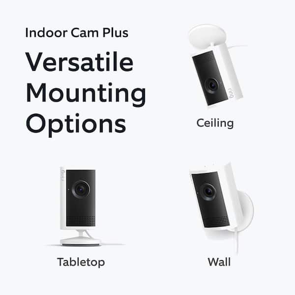 Ring Starter Set with Battery Doorbell and Indoor Cam Plus